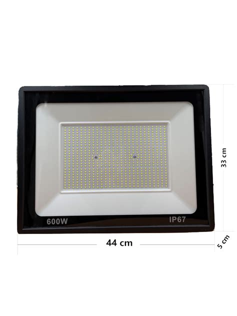 Refletor LED 600w Holofote SMD Branco Frio MXB Prova d água