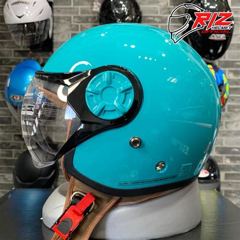 Jual CARGLOSS YRH HELM HIJAB KACA PILOT SOLID STANDART SNI Motorcycle