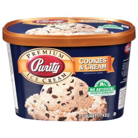 Purity Cookies & Cream Ice Cream Tub, 48 oz - Fry’s Food Stores