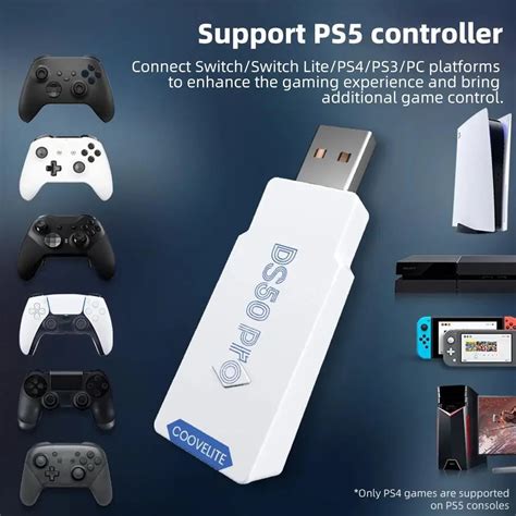 Convertitore Gamepad Ricevitore USB Per PS5 PS4 PS3 Xbox Bluetooth