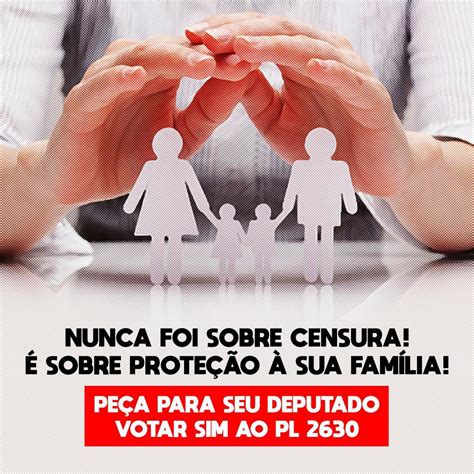 José Guimarães on Twitter Aprovar o PL 2630 é proteger as famílias