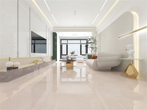 Foshan Cheap Price Marble Glazed Porcelain Floor Tile 750X1500mm