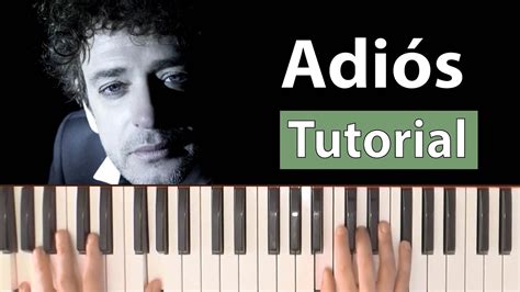 Como Tocar Adi S Gustavo Cerati Piano Tutorial Y Partitura Youtube