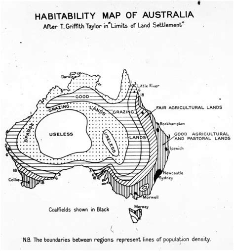 Habitability Map Of Australia From Brilliant Maps