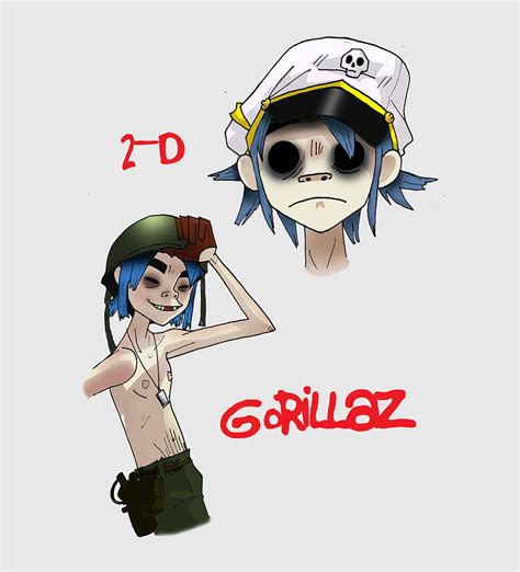 Gorillaz D Digital Art By Gracie Fowler Fine Art America