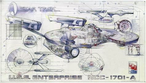 Random Artwork Wednesday: Star Trek Cutaways - The Sci-Fi Guys