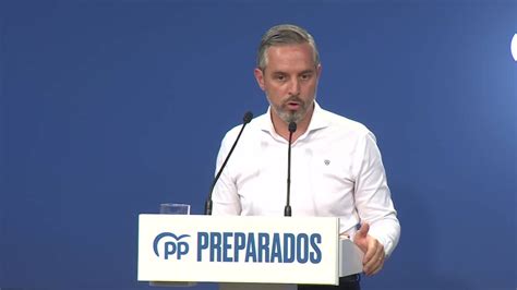 PP recalca que la mesa bilateral con Cataluña no soluciona problemas Hoy