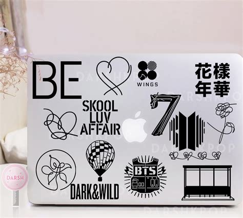 BTS Album Logo Waterproof Decals Vinyl Stickers | Lazada PH