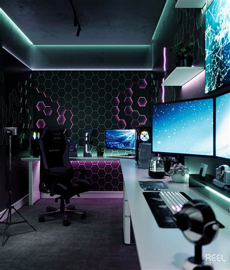 Gaming Room Design on Behance