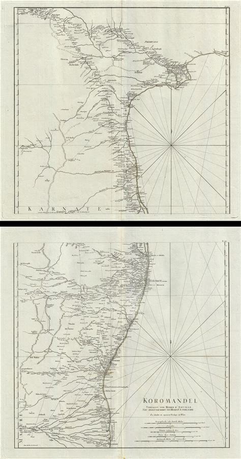 Koromandel.: Geographicus Rare Antique Maps