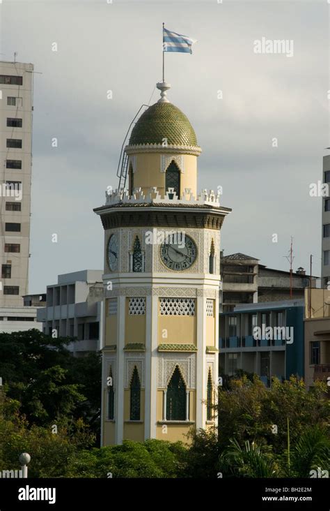 Ecuador Guayaquil City Moorish Clock Tower Stock Photo Alamy