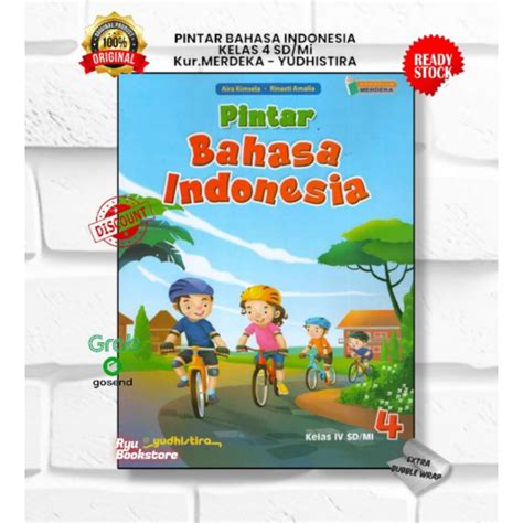 Jual Original Pintar Bahasa Indonesia Kelas 1 2 3 4 5 6 SD Mi Kurikulum