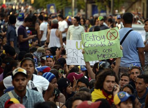 Venezuela Estudiantes Opositores Llamados A Manifestar Oficialismo