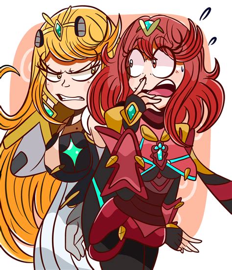 Pyra Mythra Fan Art