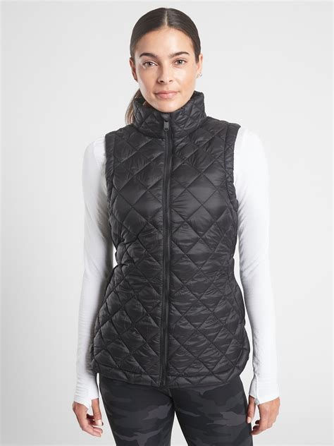 Whisper Featherless Puffer Vest Athleta Vest Sleeveless Jacket Comfy Outfits