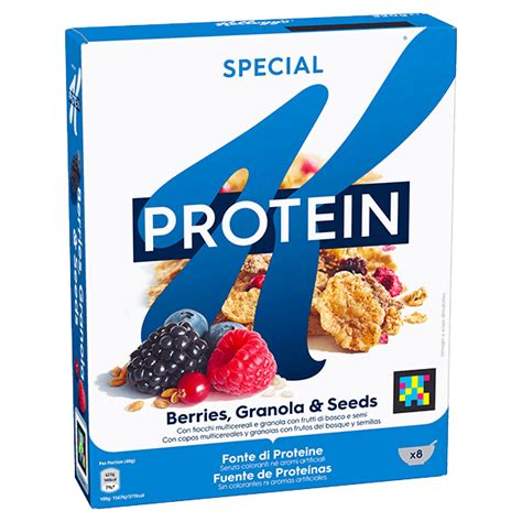 Special K Protein Frutti Di Bosco Granola E Semi Kellogg S