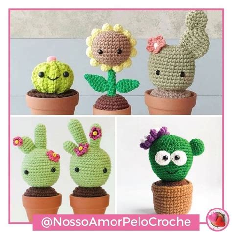 Amor Pelo Croch Publicou No Instagram Olhem Que Plantinhas Mais