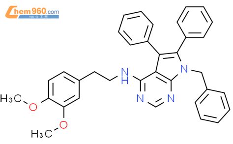 627053 70 7 7 Benzyl 5 6 Diphenyl 7H Pyrrolo 2 3 D Pyrimidin 4 Yl 2