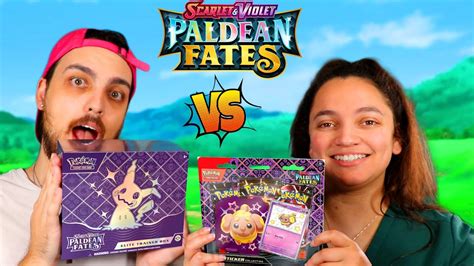 Paldean Fates ETB VS 3 Pack Blister Pull Rates YouTube