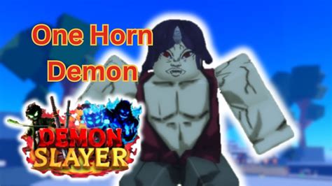 Quest Lvl One Horn Demon Roblox Demon Blade Youtube