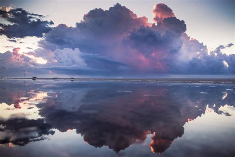 Diamond Shaped Clouds At Sunrise Navarre Florida Oc 5091x3394