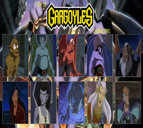 My Top Ten Favorite Gargoyles Characters by MorganTheFandomGirl on ...