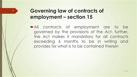 Ppt The Highlights On The Employment Code Act No 3 Of 2019 Powerpoint Presentation Id 9271336