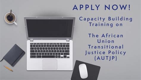 Call For Applications Capacity Strengthening Training On Transitional