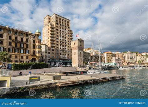 Savona City Seafront View, Italy Editorial Photo - Image of beautiful ...