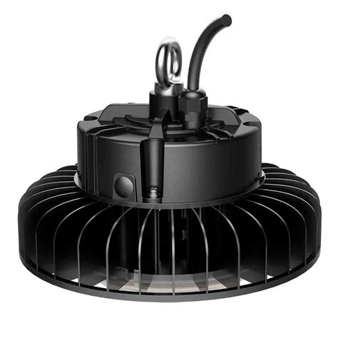 Satco High Bay Led 100w 100 277v Dimmable 4000k Light Black Finish 65 181 Oikos Center