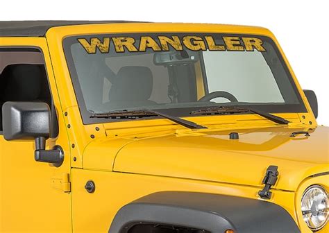 Jeep Wrangler Custom Windshield Banner Sticker Decal 48 Etsy