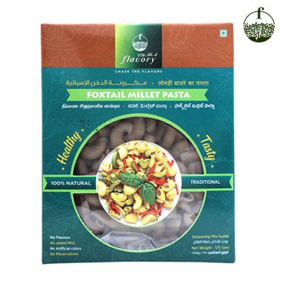 Foxtail Millet Pasta Myflavory Indian Sweets Snacks Millets