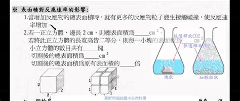 國二理化濃度與表面積對反應速率的影響【莫斯利國中自然科學】【國中理化】 Youtube