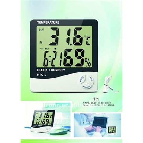 Jual Hygrometer Thermometer Digital Lcd Higrometer Termometer Htc