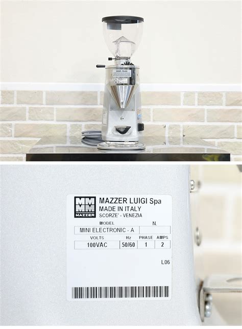 Yahoo F Mazzer Luigi Spa Mini Electronic