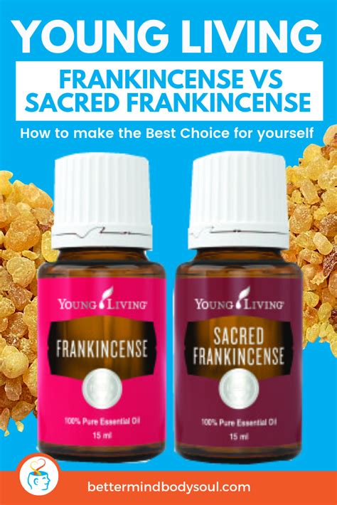 Young Living Frankincense Vs Sacred Frankincense The Best Choice For