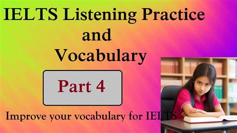 Ielts Listening Practice Ielts Listening Practice Test Youtube