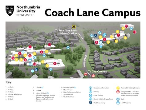 Northumbria University Campus Map – Verjaardag Vrouw 2020