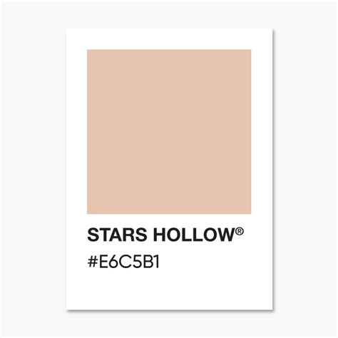 Stars Hollow, Gilmore Girls Color Palette Sticker | Footnotes Paper