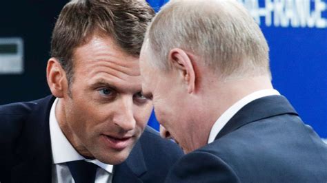 Macron Reçu Dimanche Par Poutine Au Kremlin Public Senat