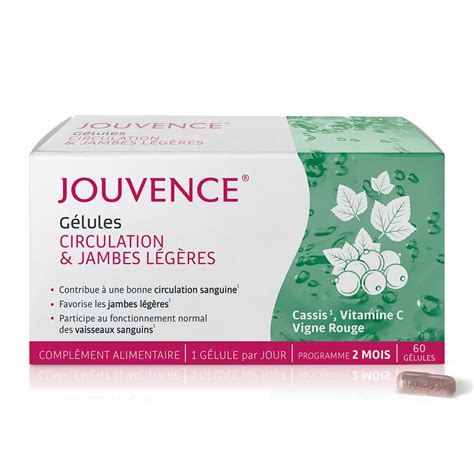 JOUVENCE Circulation Jambes Légères Gelules 60 pc s Redcare Apotheke