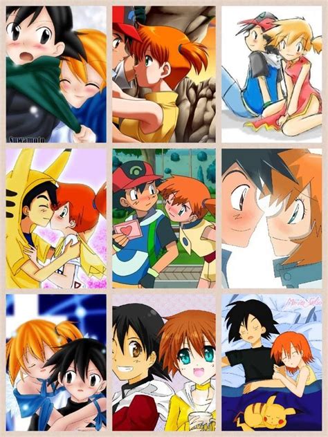 A Wonderful Ash X Misty Collage Part 1 Ash And Misty Pokemon Ash