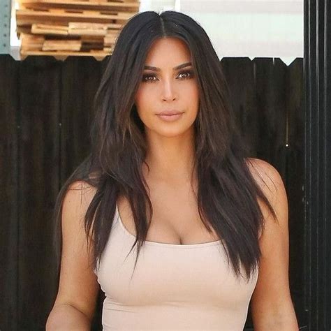 2021 Popular Long Hairstyles Kim Kardashian