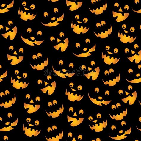 Halloween Pumpkins Background Stock Vector - Image: 21138836