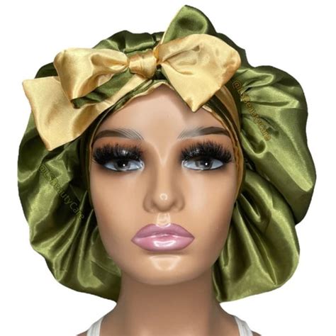 Satin Bonnet Etsy