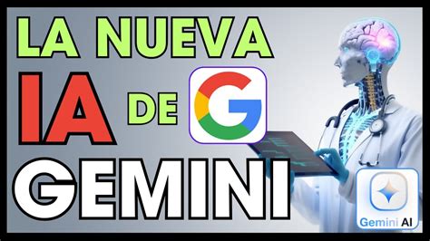 GEMINI La Nueva INTELIGENCIA ARTIFICIAL DE GOOGLE TUTORIAL DE GEMINI