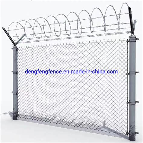 Hot Dip Galvanized Zinc Coated Ft Ft M Roll Cyclone Wire Diamond