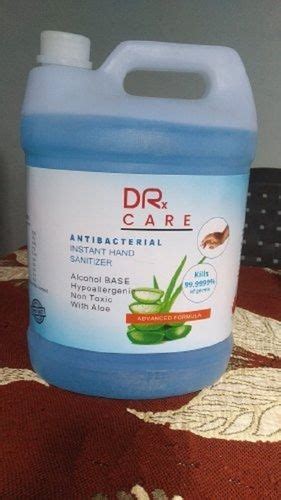 Drx Care Alcohol Based Anti Bacterial Instant Hand Sanitizer Ltr Age