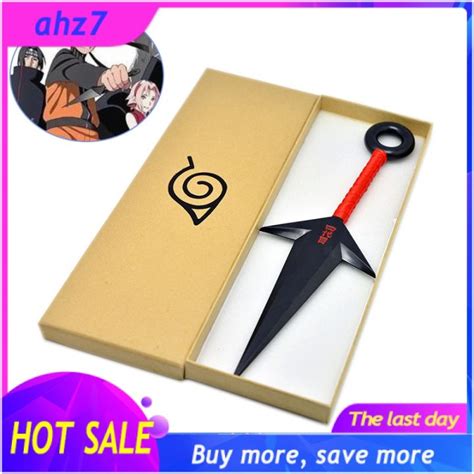 Hot Ready Stock26cm Plastic Naruto Ninja Kunai Naruto Minato Kunai