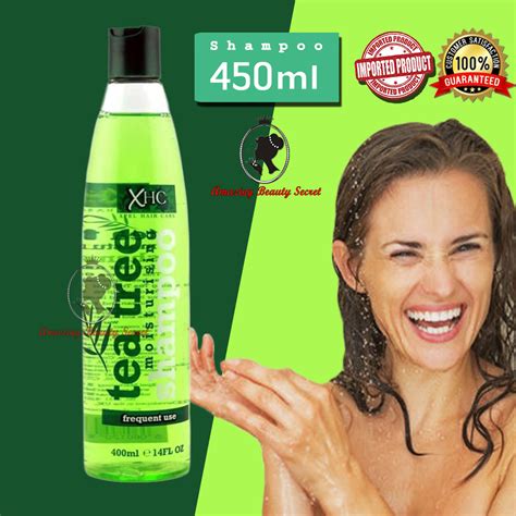 Authentic Xhc Tea Tree Moisturising Shampoo 400ml Xpel Hair Care Develioped In Uk Anti Dandruff